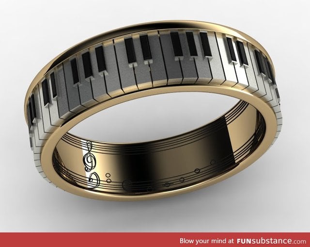 Awesome piano ring