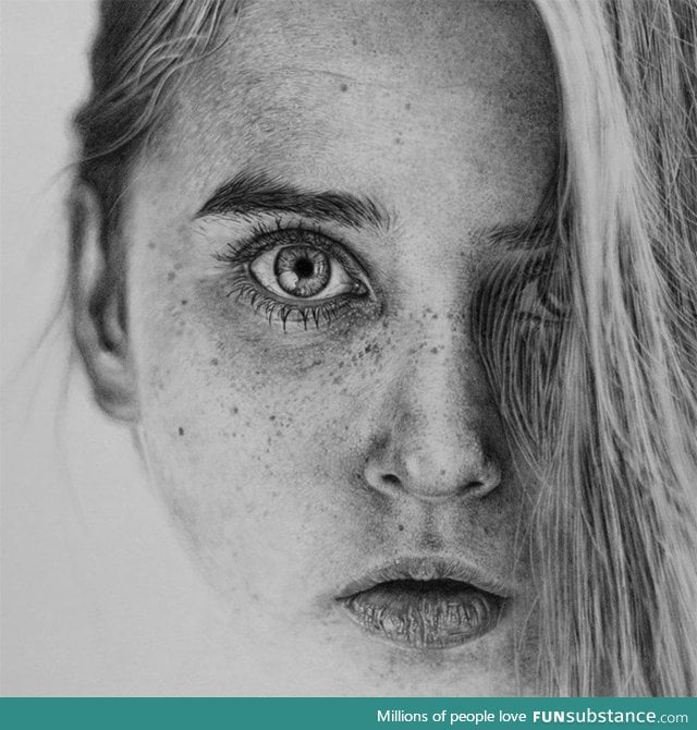 Monica Lee Creates Stunning Photo-Realistic Drawings with Just a Pencil