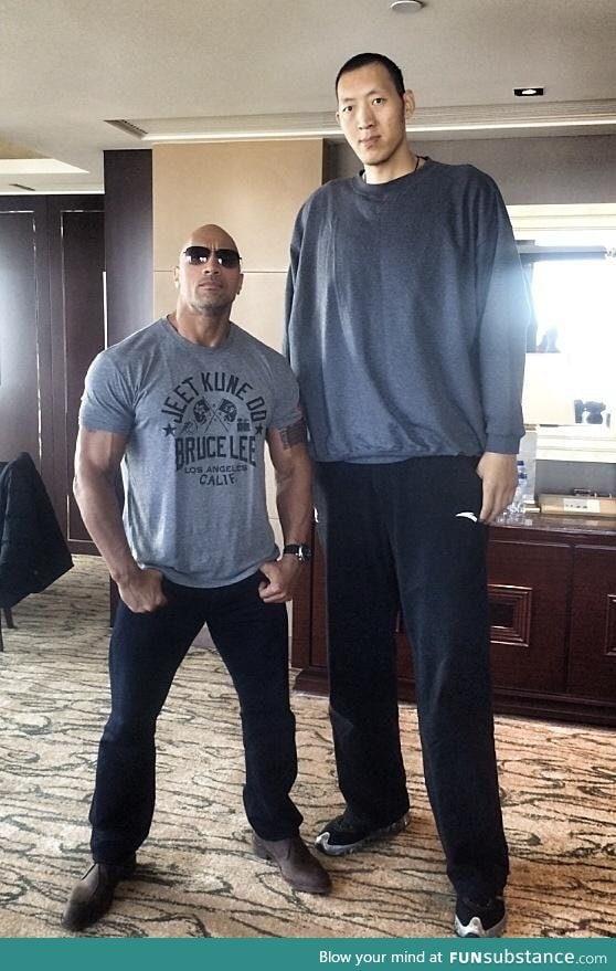 The Rock looking more like The Pebble