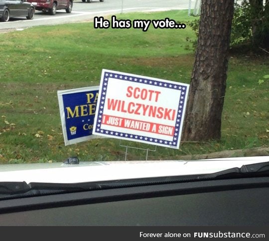 Vote for this guy