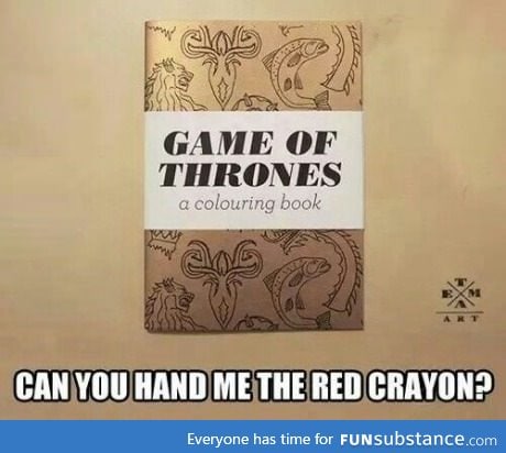 The red crayon