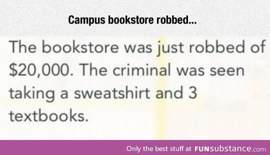 College robbery