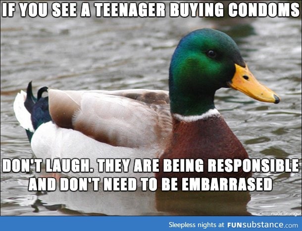 It doesn't encourage anything, it just makes it worse for them