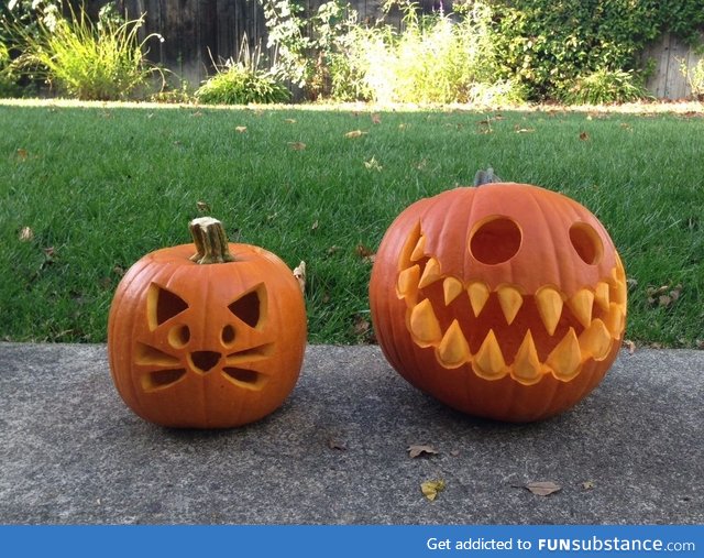 I also like to carve pumpkins