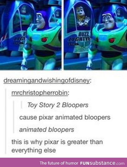 Toy story 2 bloopers