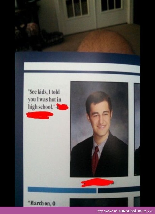 Awesome yearbook quote