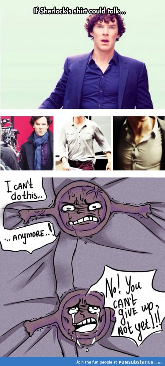 Sherlock's Poor Shirt