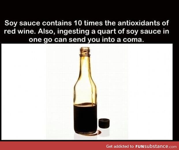 Soy sauce facts