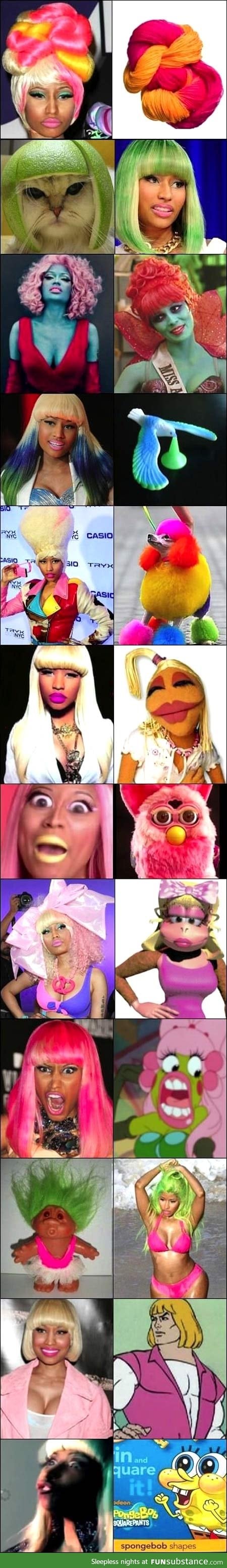 Things that look like Nicki Minaj
