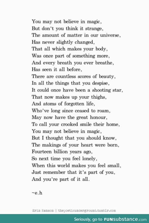 Poem of magic