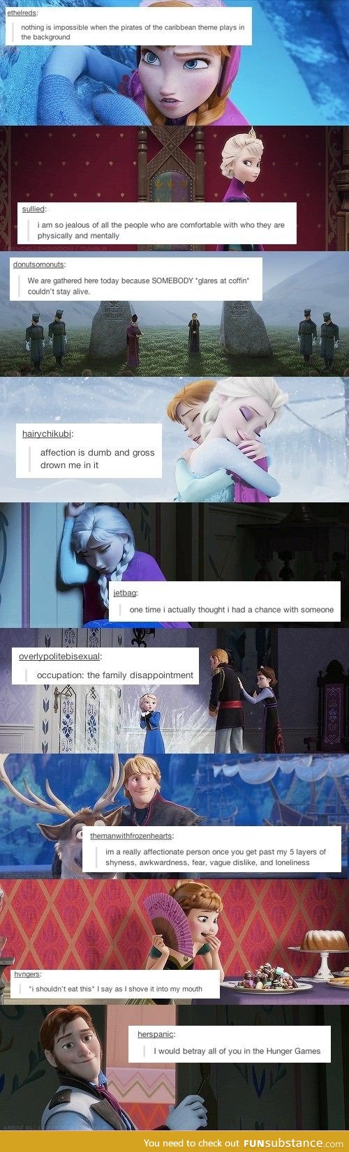 Frozen and tumblr