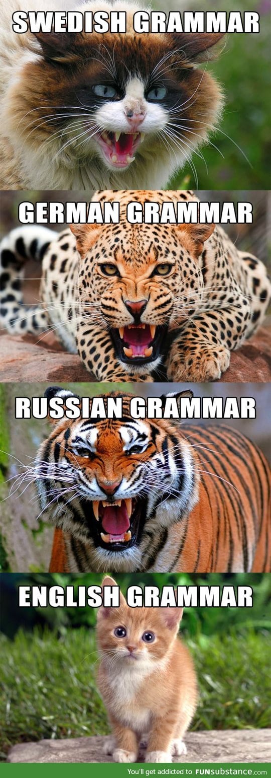Different types of grammar
