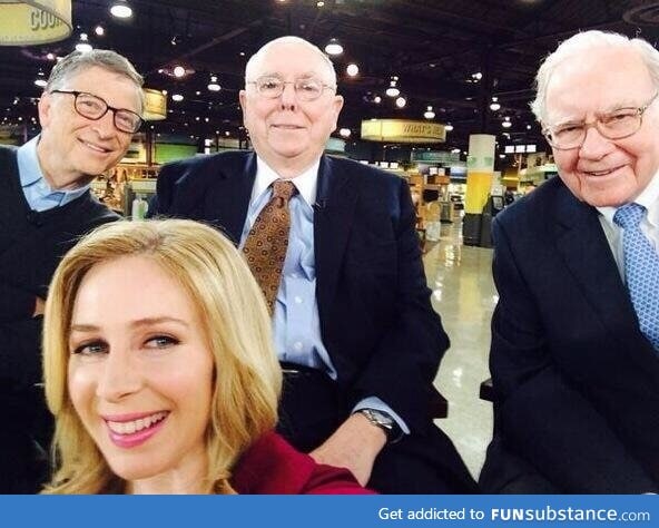 World's Richest Selfie - Combined Net Worth of $143,000,000,000+