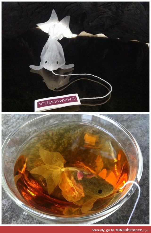 Goldfish teabags