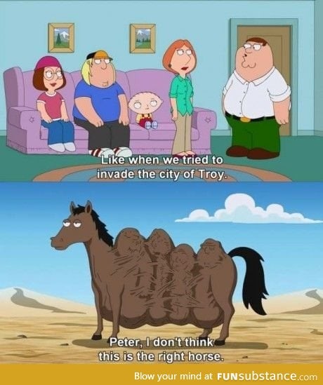 Peter's Trojan Horse