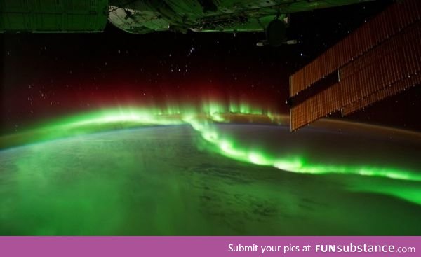 Northern Lights viewed from the ISS