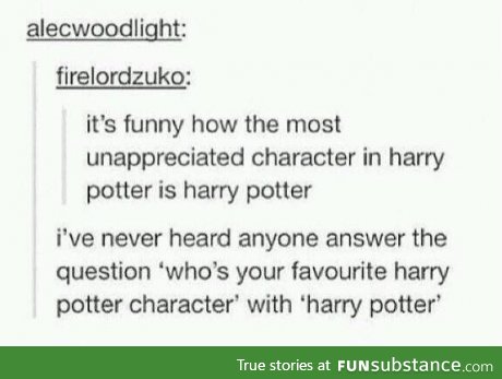I'm can't be a wizard. I'm Harry.....Just Harry