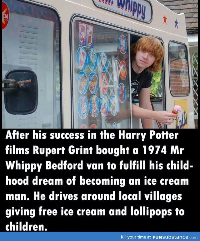 Nice guy Rupert.