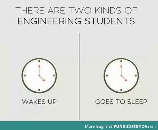 Two kinds of engineering students