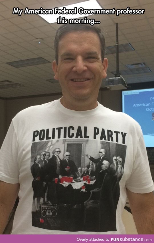 Political party shirt