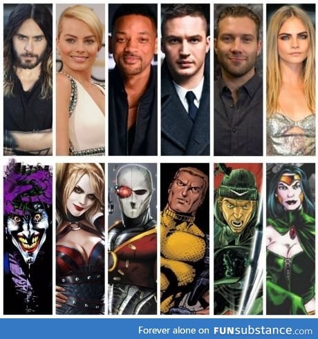 Warner Bros just announced their Suicide Squad cast lineup