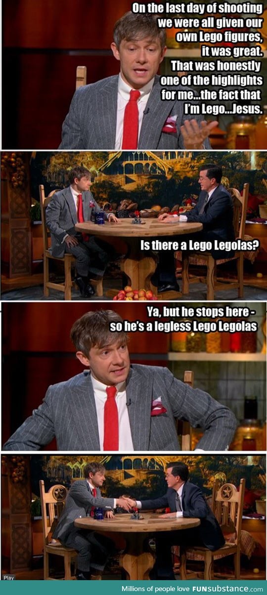 Martin freeman has his own lego