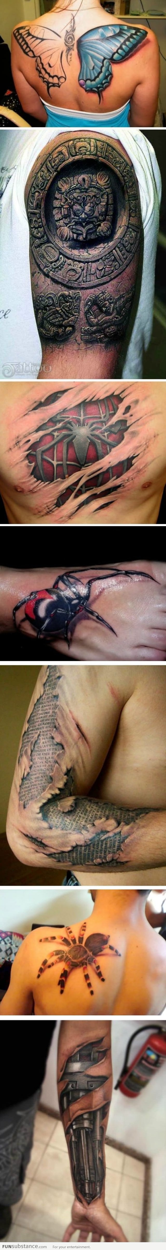 3D Tattoos