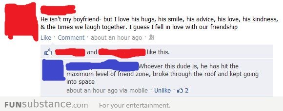 The Maximum Level Of Friendzone