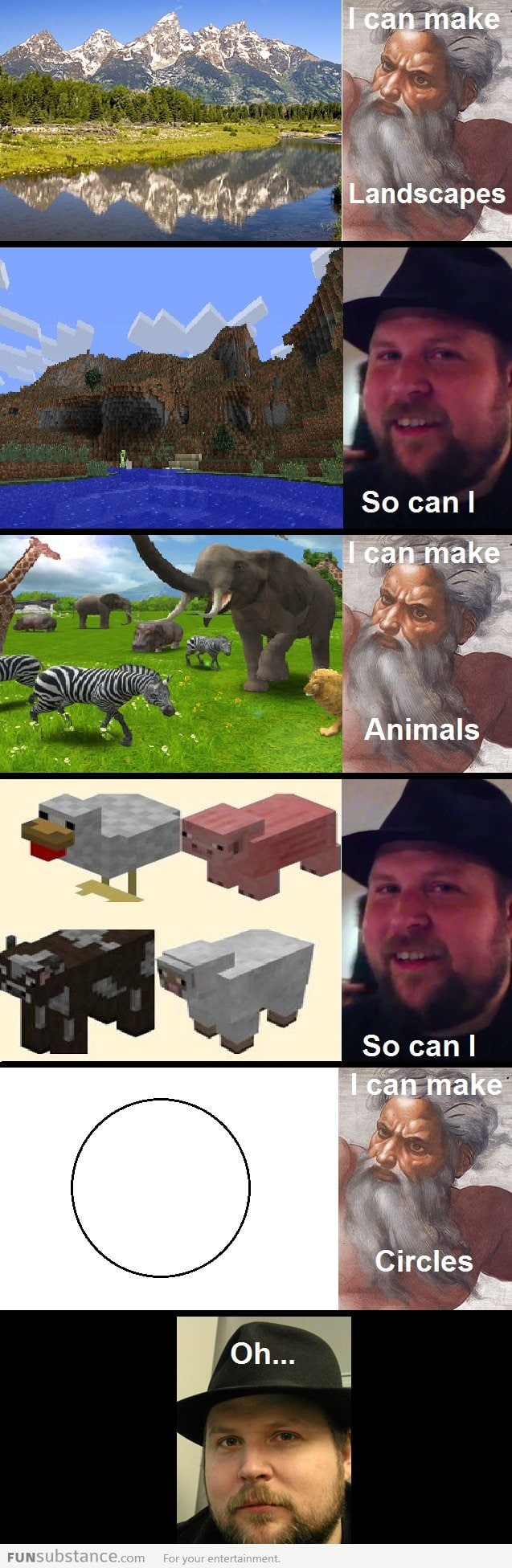 Minecraft vs God