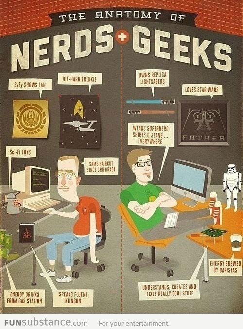 Nerds And Geeks