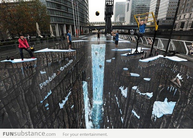 World's largest & Most AWESOME 3D Street Painting