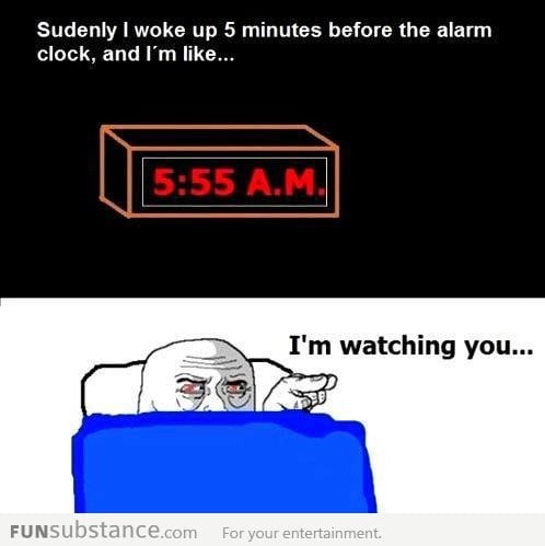 Damn You, Alarm Clock!