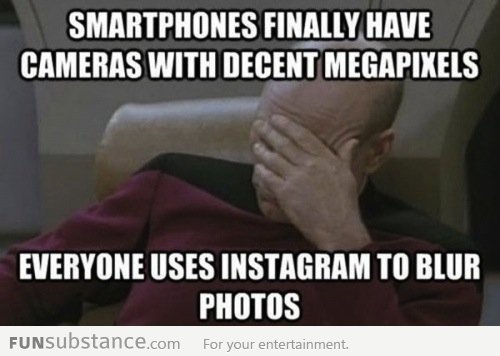 Smartphones Finally Have Cameras...
