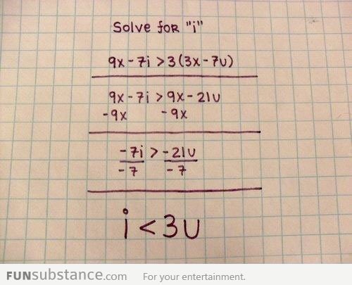 Solving Math With Love