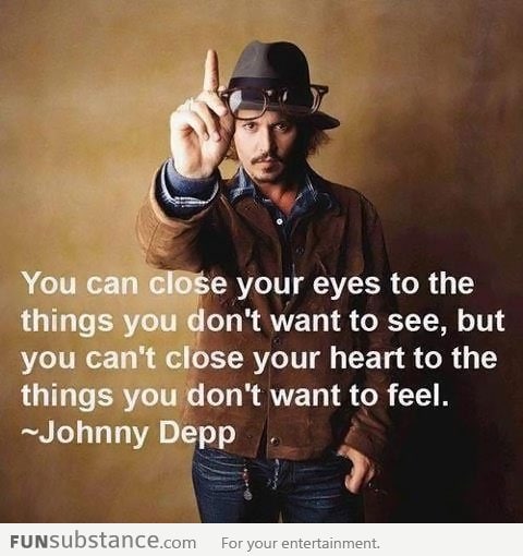 You can't close your heart