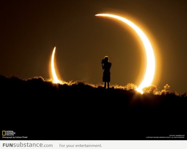 Annular Solar Eclipse Albuquerque, New Mexico, USA