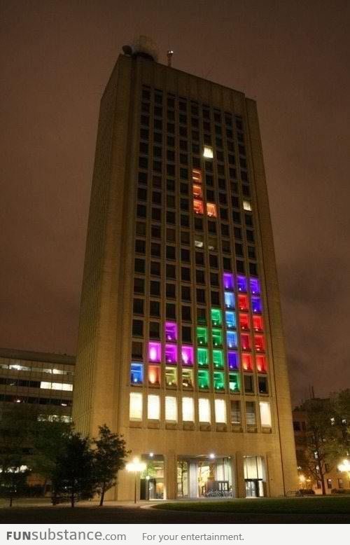 Tetris Building