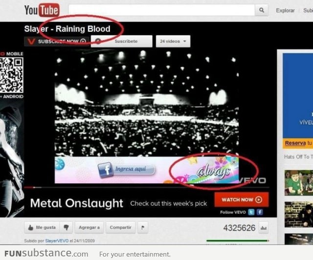 YouTube, you're doing it right!