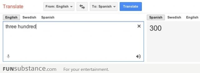 Well, that's helpful Google Translate