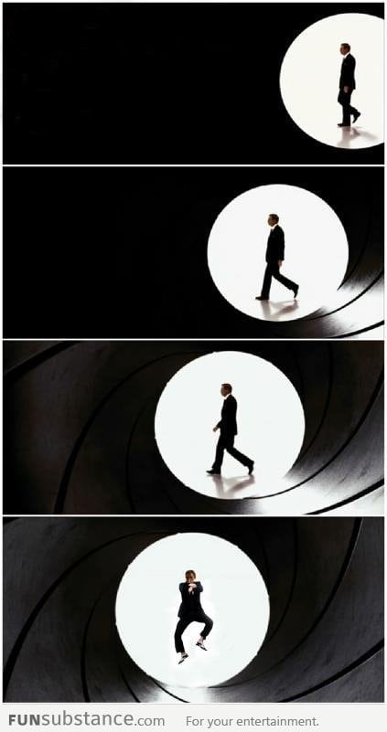 Oppa James Bond Style