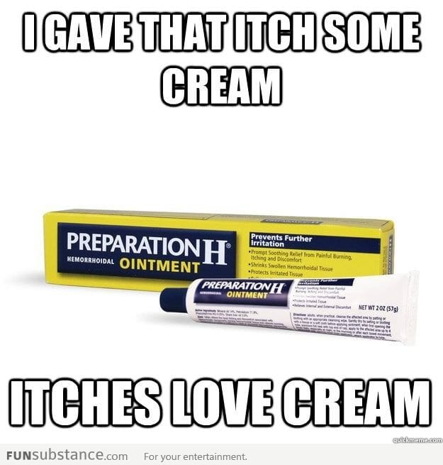 Itches love cream