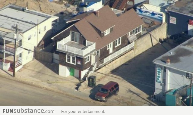 You had one job Sandy To destroy the Jersey Shore house!