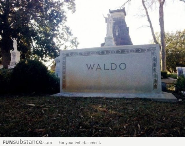 We don't have to find Waldo anymore