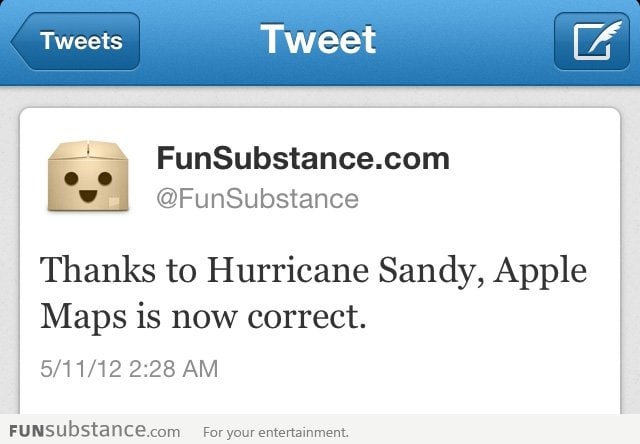 Apple Might Sue Sandy Now