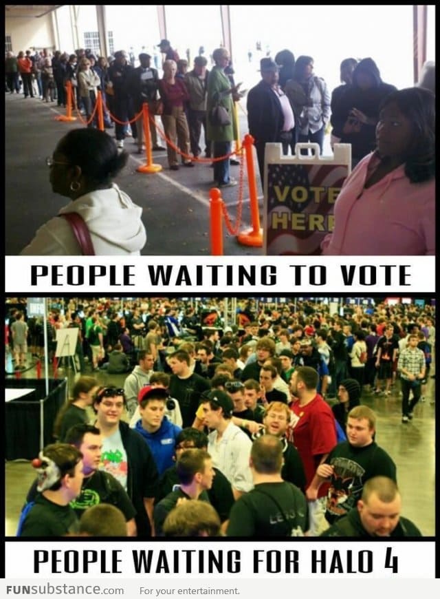 Halo 4 vs Election queues