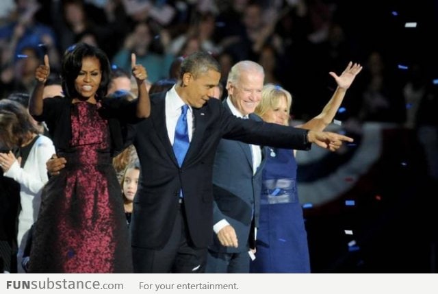President Obama always has cool pose
