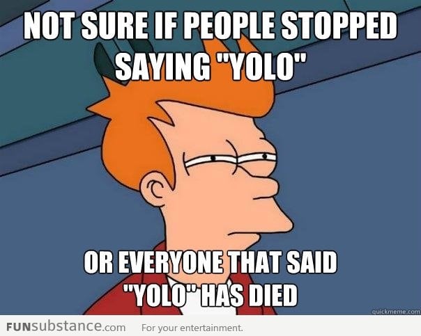 Don't see much of YOLO anymore