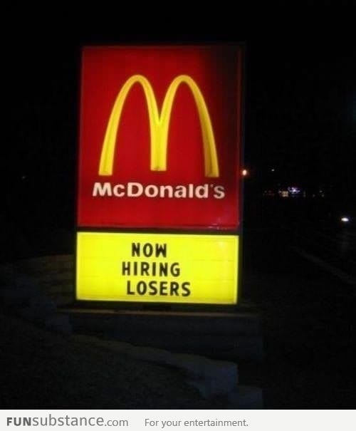 Well, I found a job
