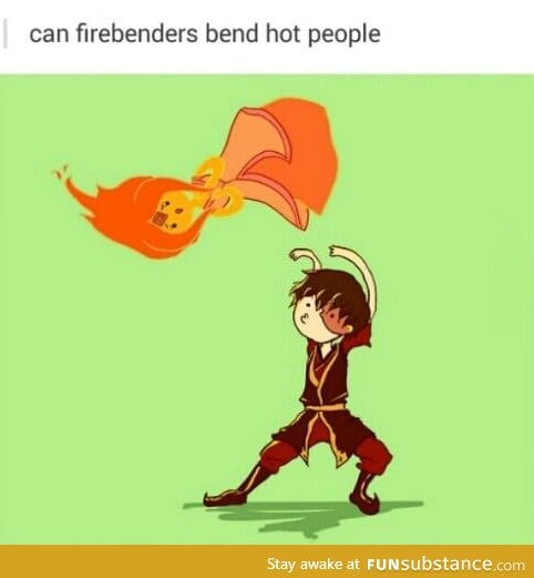 Bending hot people