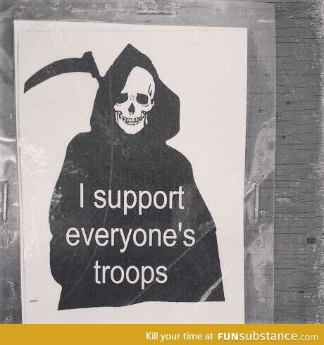 Supporting the Troops